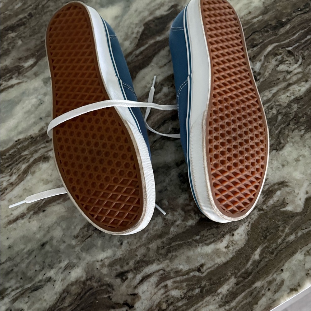 Vans Mens Classic Blue Sneakers - Picture 3 of 7